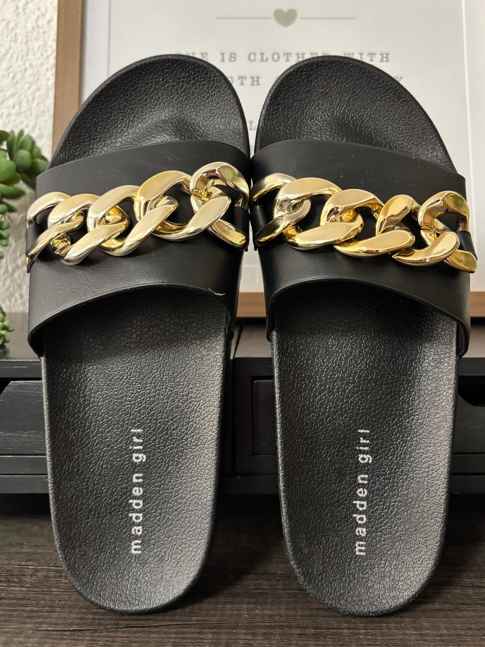Madden Girl Slide Sandals